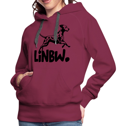 LiNBW. Frauen Hoodie - Bordeaux