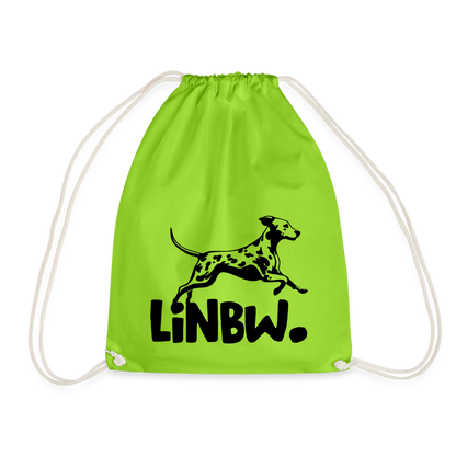LiNBW. Turnbeutel - Neongrün