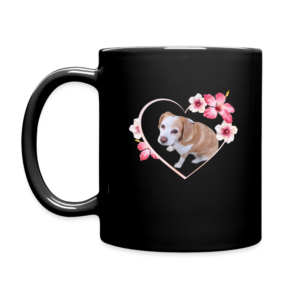 LiNBW. Keramiktasse Luna Dog Mom - Schwarz