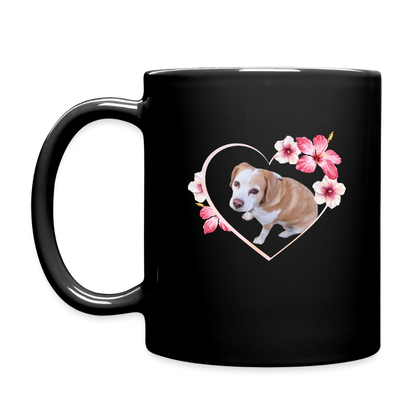 LiNBW. Keramiktasse Luna Dog Mom - Schwarz