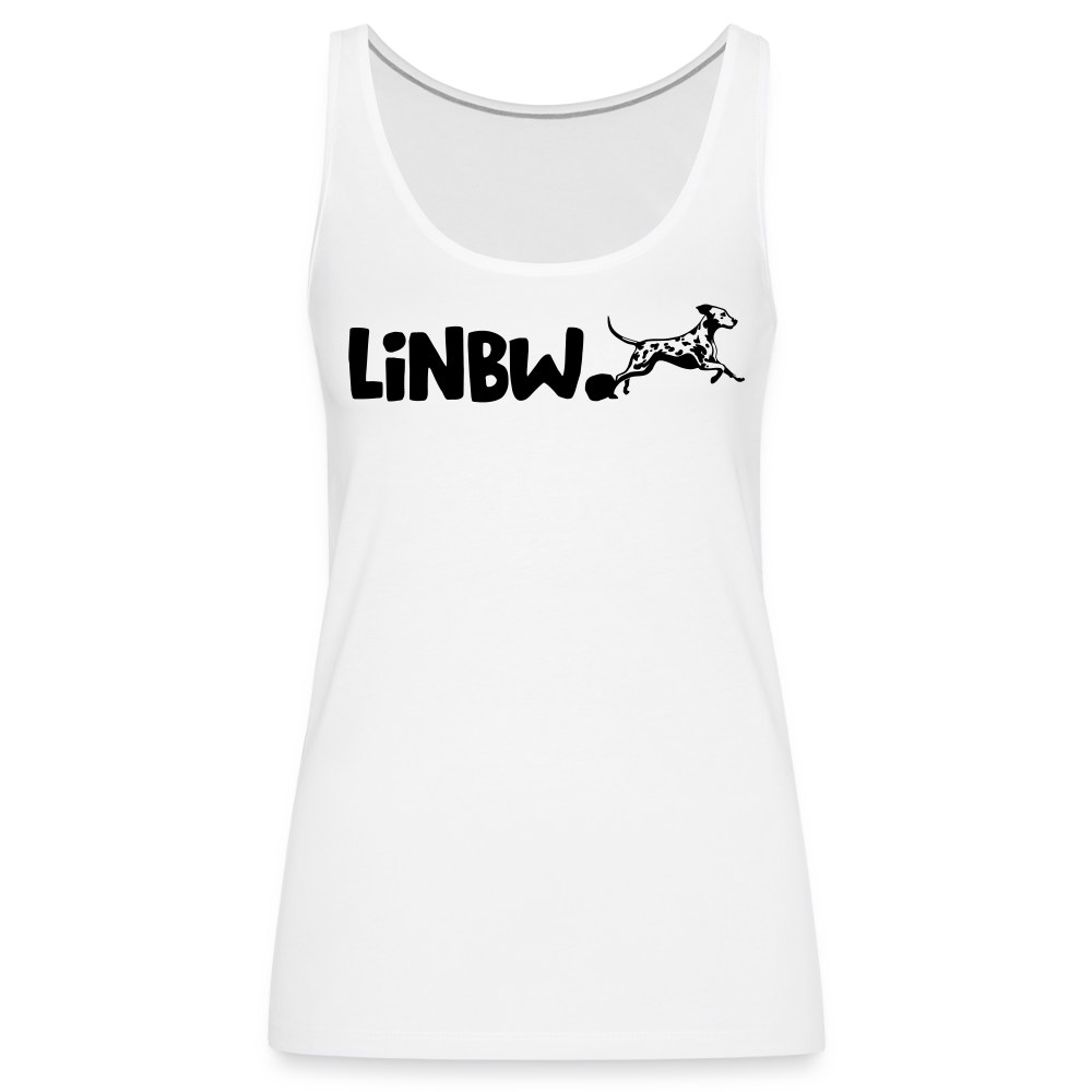 LiNBW. Frauen Tank-Top Life is not just black and white - Weiß