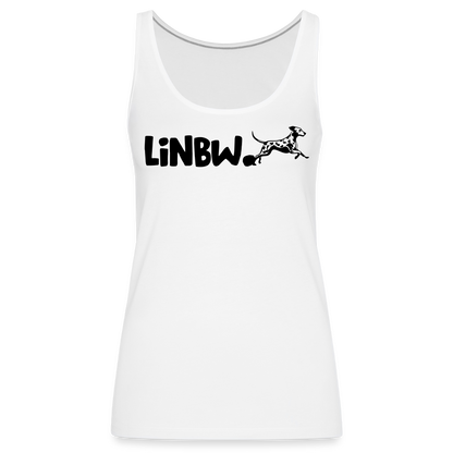 LiNBW. Frauen Tank-Top Life is not just black and white - Weiß