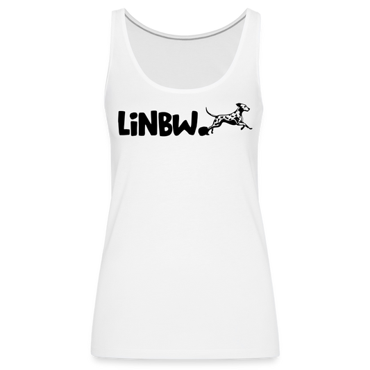 LiNBW. Frauen Tank-Top Life is not just black and white - Weiß