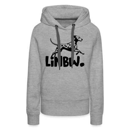LiNBW. Frauen Hoodie - Grau meliert