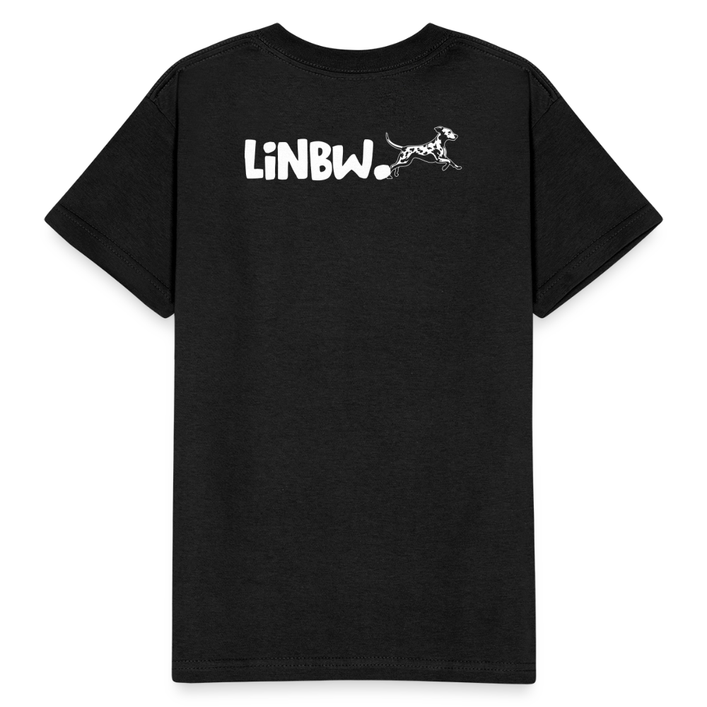 Kinder-T-Shirt – Dalmatiner in Farbe | Life is not just black and white - Schwarz