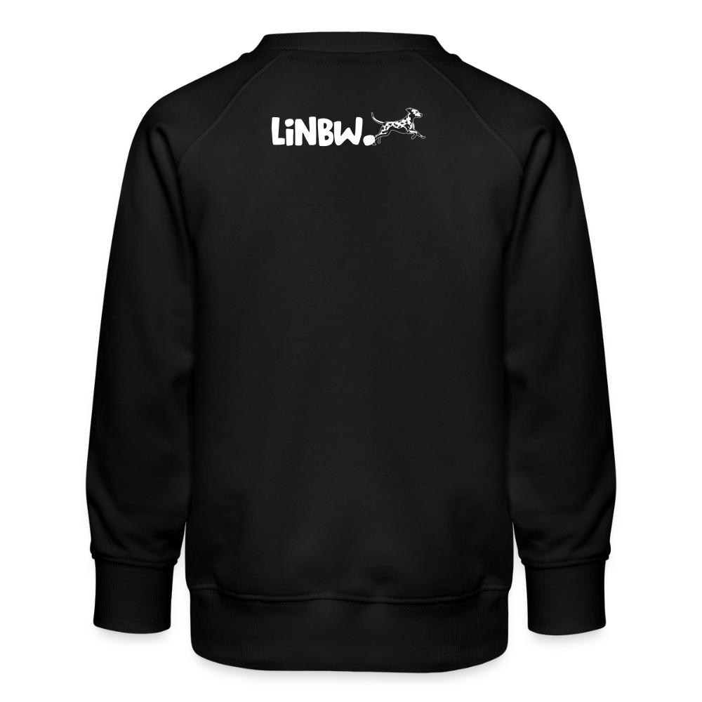 LiNBW. Kinder Pullover Life is not just black and white - Schwarz