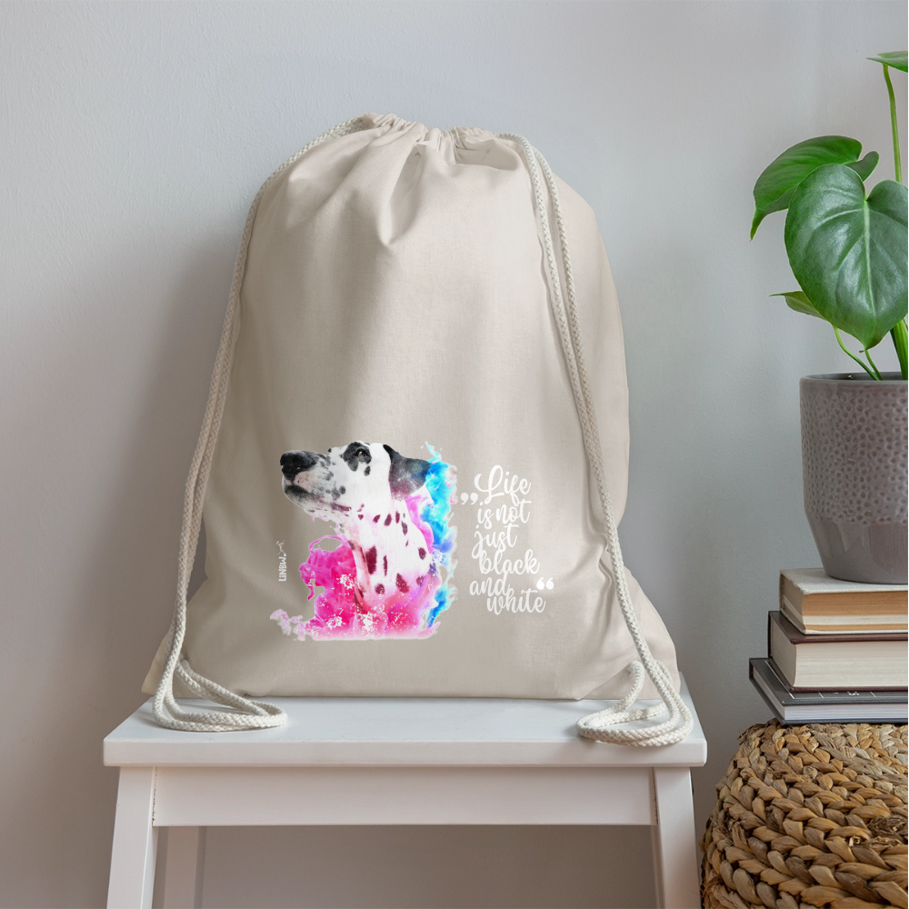 LiNBW. Turnbeutel Dalmatiner Life is not just black and white - Natur