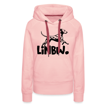 LiNBW. Frauen Hoodie - Kristallrosa