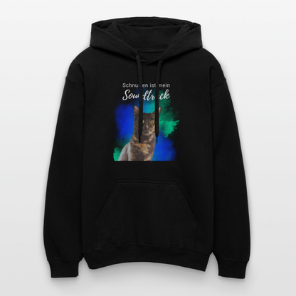 LiNBW. Männer & Frauen Hoodie Schnurren ist mein Soundtrack - Schwarz