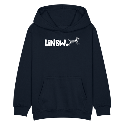 LiNBW. Kinder Hoodie Life is not just black and white - Navy