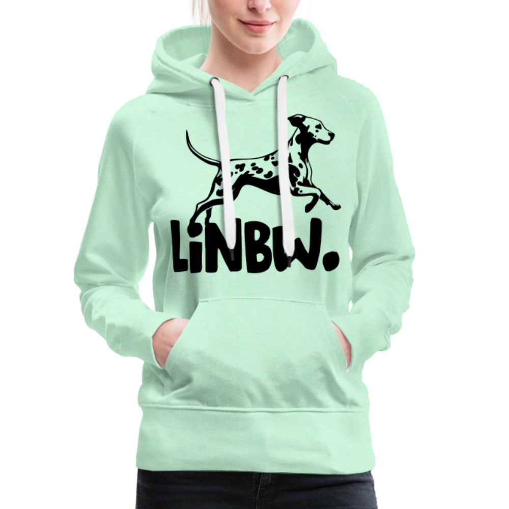 LiNBW. Frauen Hoodie - helles Mintgrün