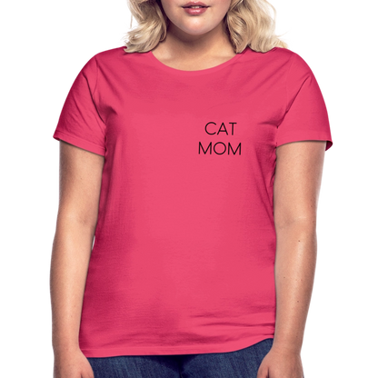 LiNBW. Frauen T-Shirt Stolzes Personal einer Katze - Azalea