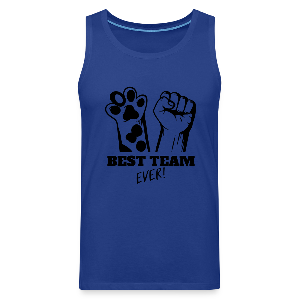 LiNBW. Männer Tank-Top Best Team Ever - Königsblau