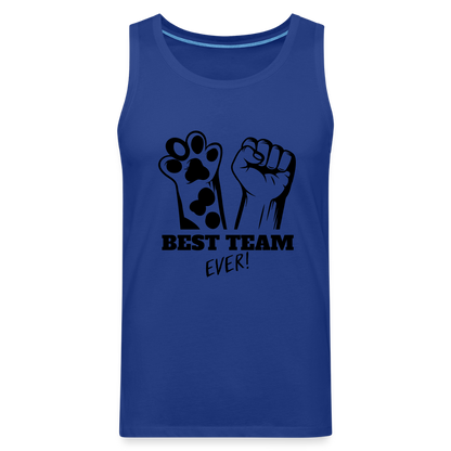 LiNBW. Männer Tank-Top Best Team Ever - Königsblau