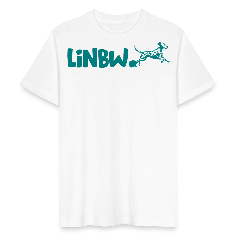 LiNBW. Männer T-Shirt Life is not just black and white - Weiß