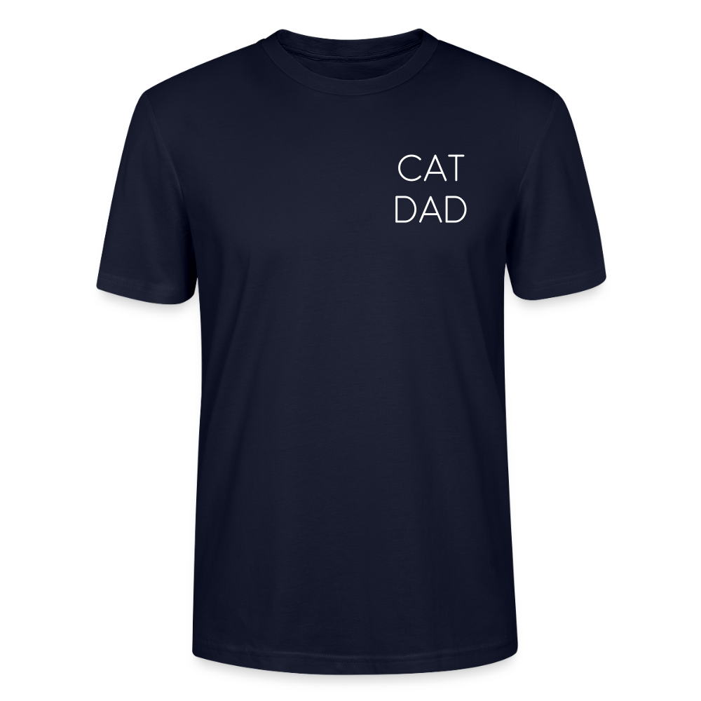LiNBW. Männer T-Shirt Stolzes Personal einer Katze - Navy