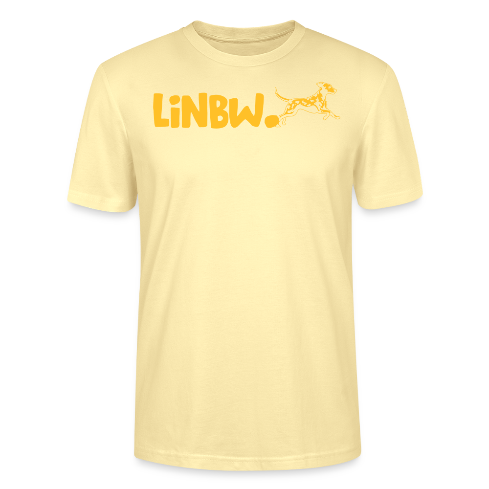 LiNBW. Männer T-Shirt Life is not just black and white - Creme