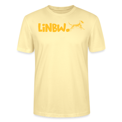 LiNBW. Männer T-Shirt Life is not just black and white - Creme