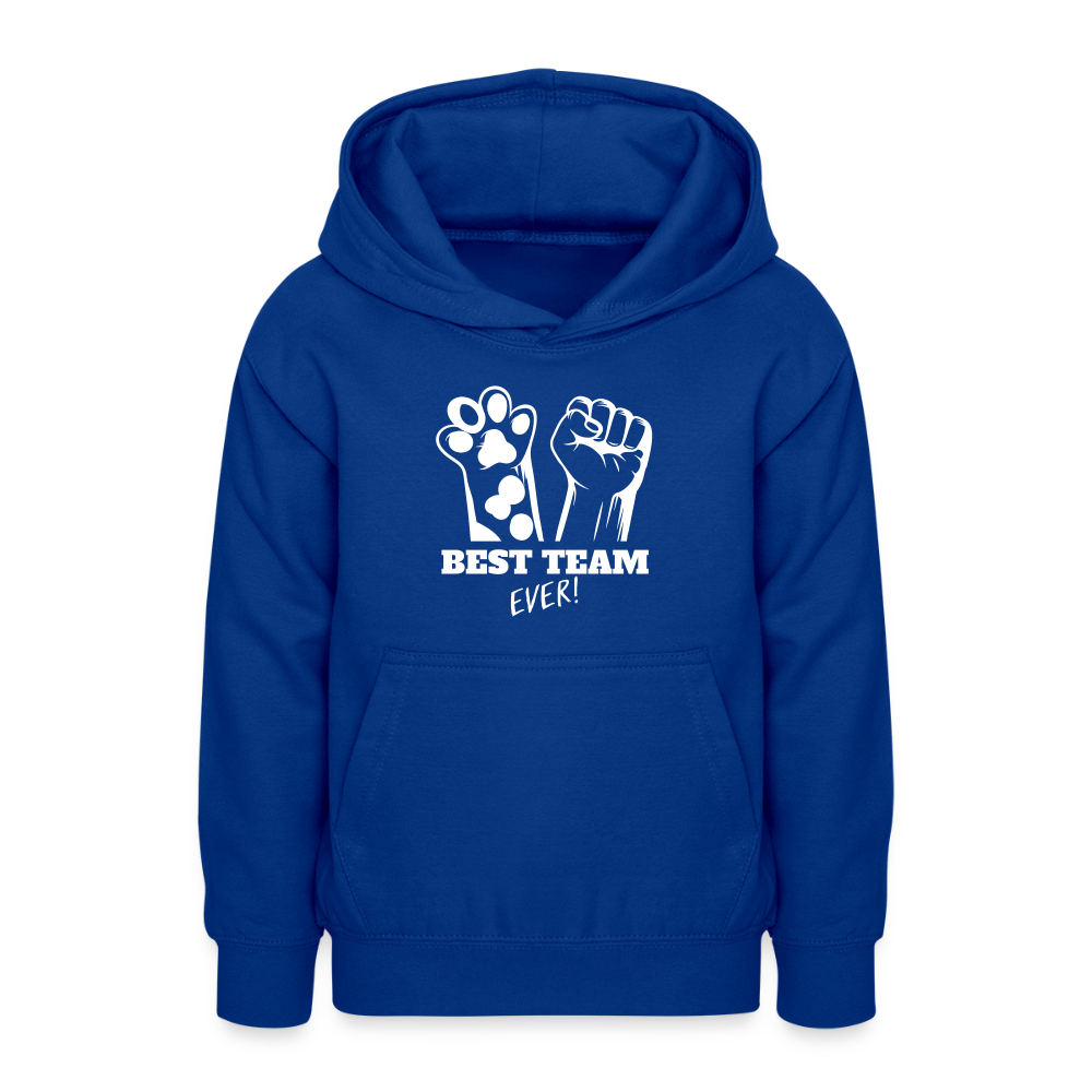 LiNBW. Teenager Hoodie Best Team Ever - Royalblau