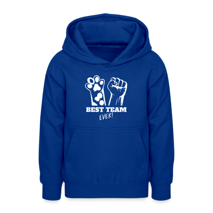 LiNBW. Teenager Hoodie Best Team Ever - Royalblau