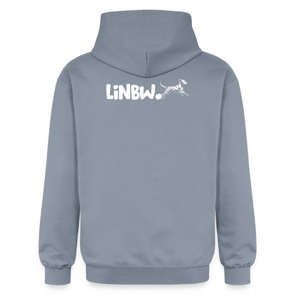 LiNBW. Männer & Frauen Hoodie Life is not just black and white - Blau