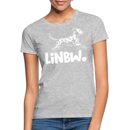 LiNBW. Frauen T-Shirt - Grau meliert