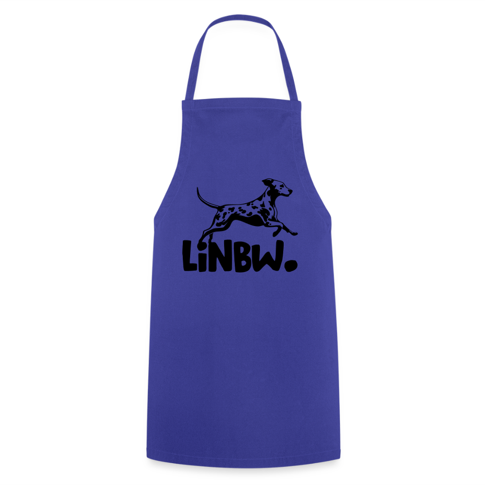 Kochschürze mit LINBW-Logo – schlicht, stilvoll & bewusst - Royalblau