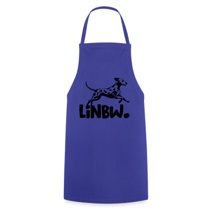 Kochschürze mit LINBW-Logo – schlicht, stilvoll & bewusst - Royalblau