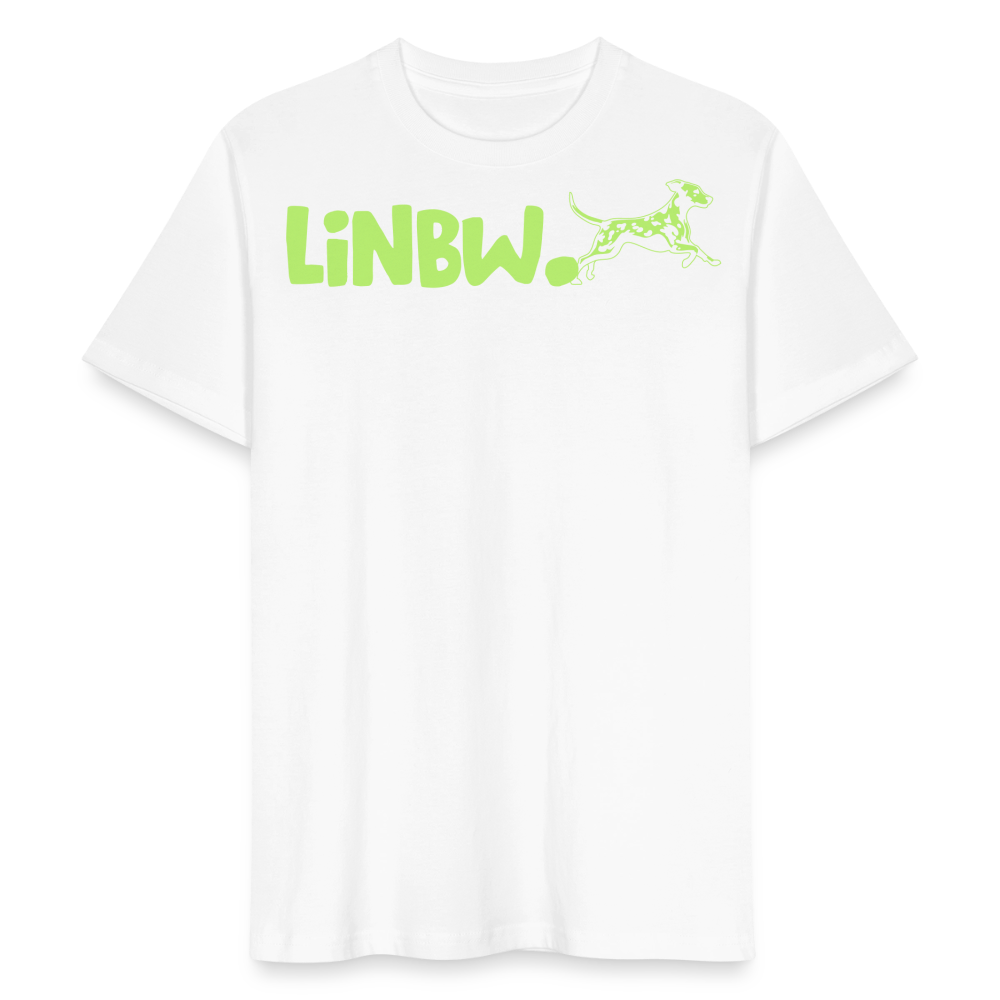 LiNBW. Männer T-Shirt Life is not just black and white - Weiß