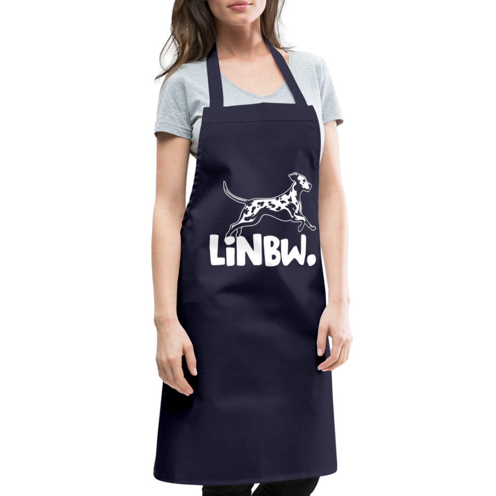 Kochschürze mit LINBW-Logo – schlicht, stilvoll & bewusst - Navy