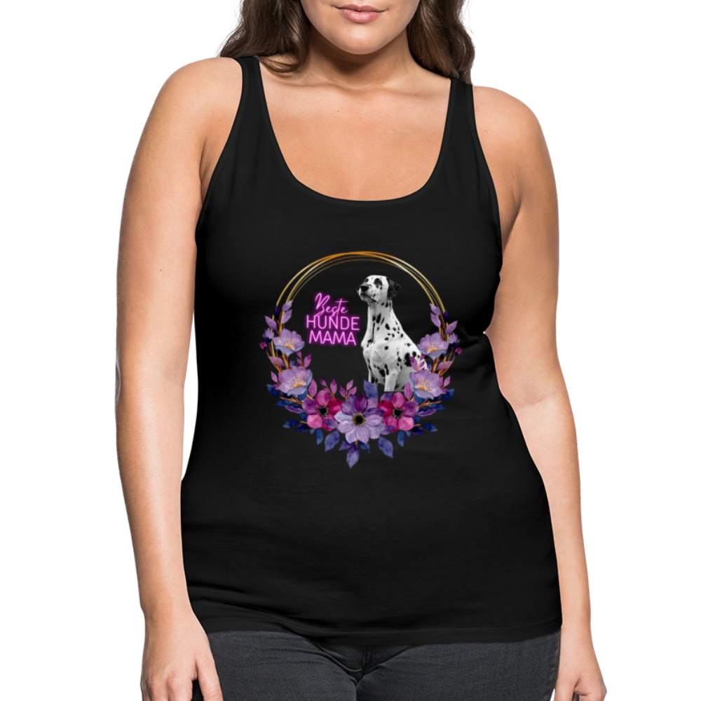 LiNBW. Frauen Tank-Top Beste Hundemama - Schwarz