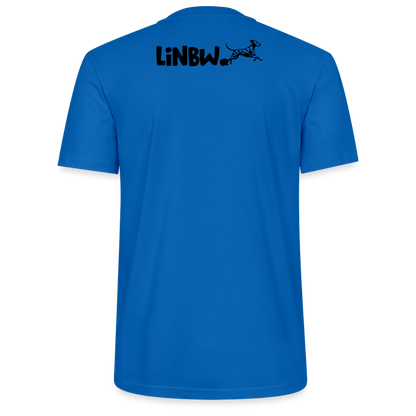 LiNBW. Männer T-Shirt Life is not just black and white - Pfauenblau