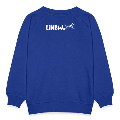 LiNBW. Kinder Pullover Life is not just black and white - Royalblau