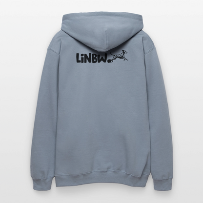 LiNBW. Männer & Frauen Hoodie Life is not just black and white - Blau