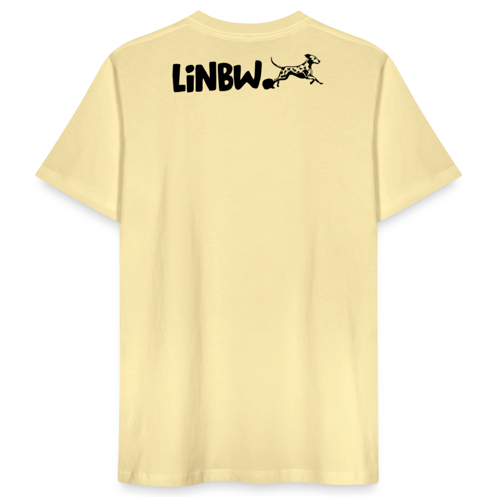 LiNBW. Männer T-Shirt Life is not just black and white - Creme