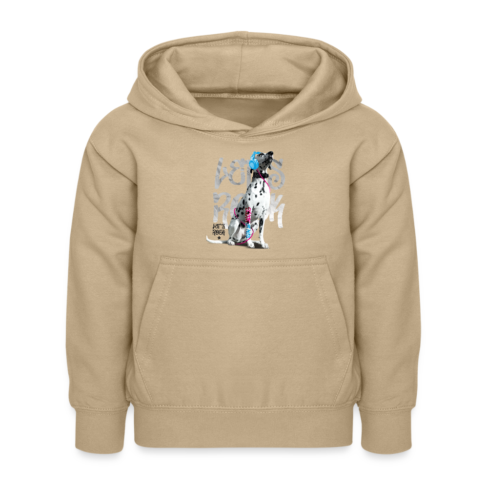 LiNBW. Kinder Hoodie Dalmatiner Let's Rock - Sand