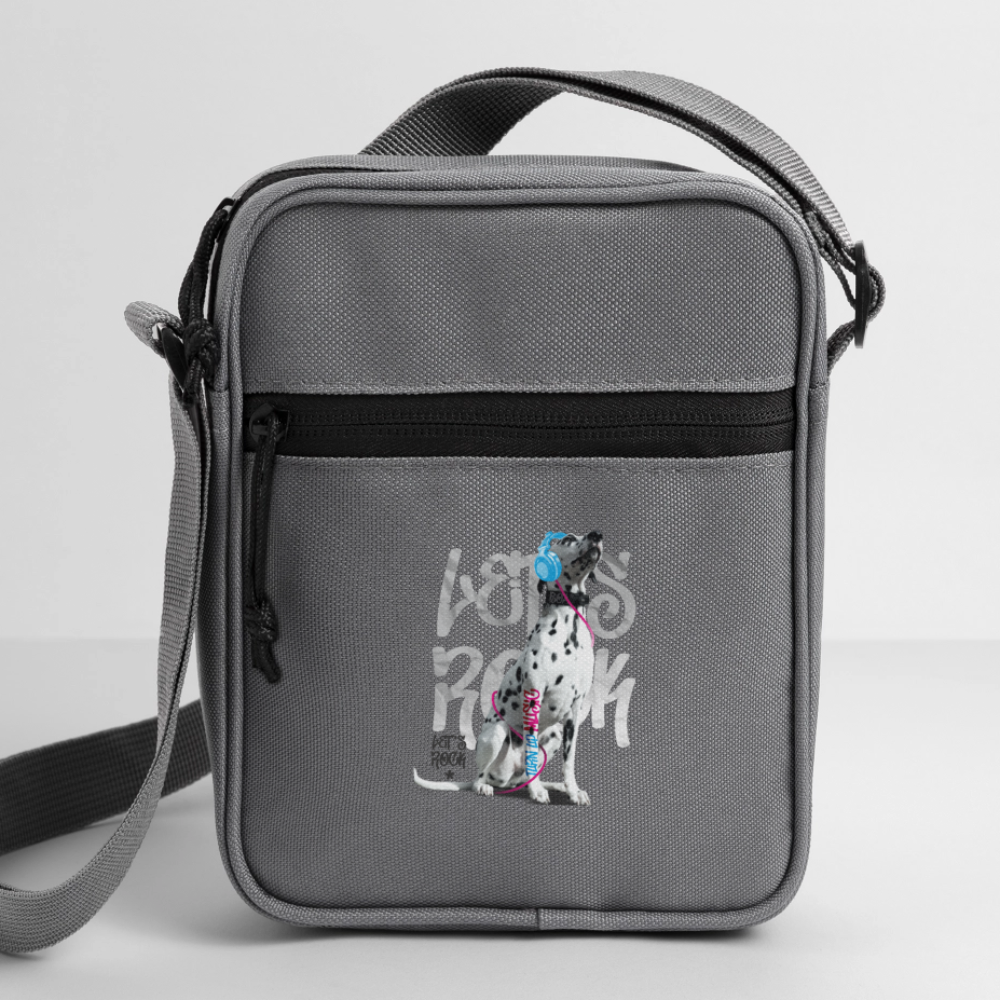 LiNBW. Crossbody Bag Dalmatiner Let´s Rock - Anthrazit