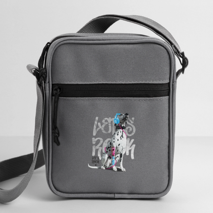 LiNBW. Crossbody Bag Dalmatiner Let´s Rock - Anthrazit