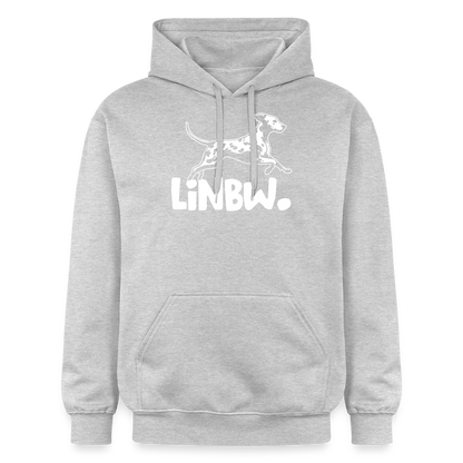 LiNBW. Männer & Frauen Hoodie - Hellgrau meliert