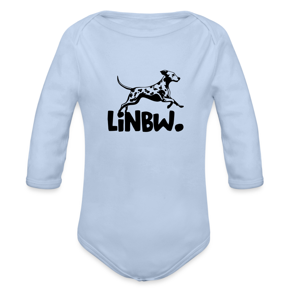 Baby-Body „LINBW Signature“ – Mit Dalmatinerlogo - Sky