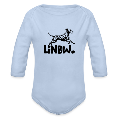 Baby-Body „LINBW Signature“ – Mit Dalmatinerlogo - Sky