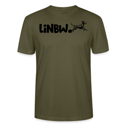 LiNBW. Männer T-Shirt Life is not just black and white - Khaki
