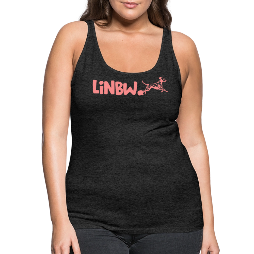 LiNBW. Frauen Tank-Top Life is not just black and white - Anthrazit