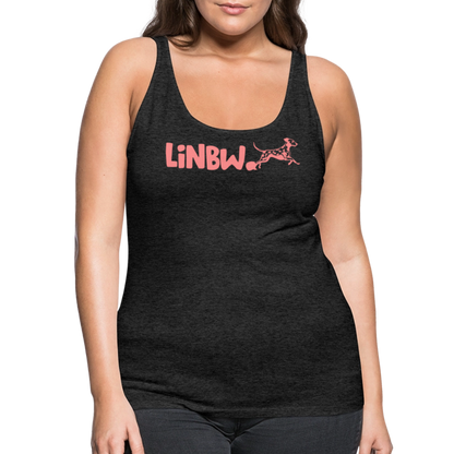 LiNBW. Frauen Tank-Top Life is not just black and white - Anthrazit