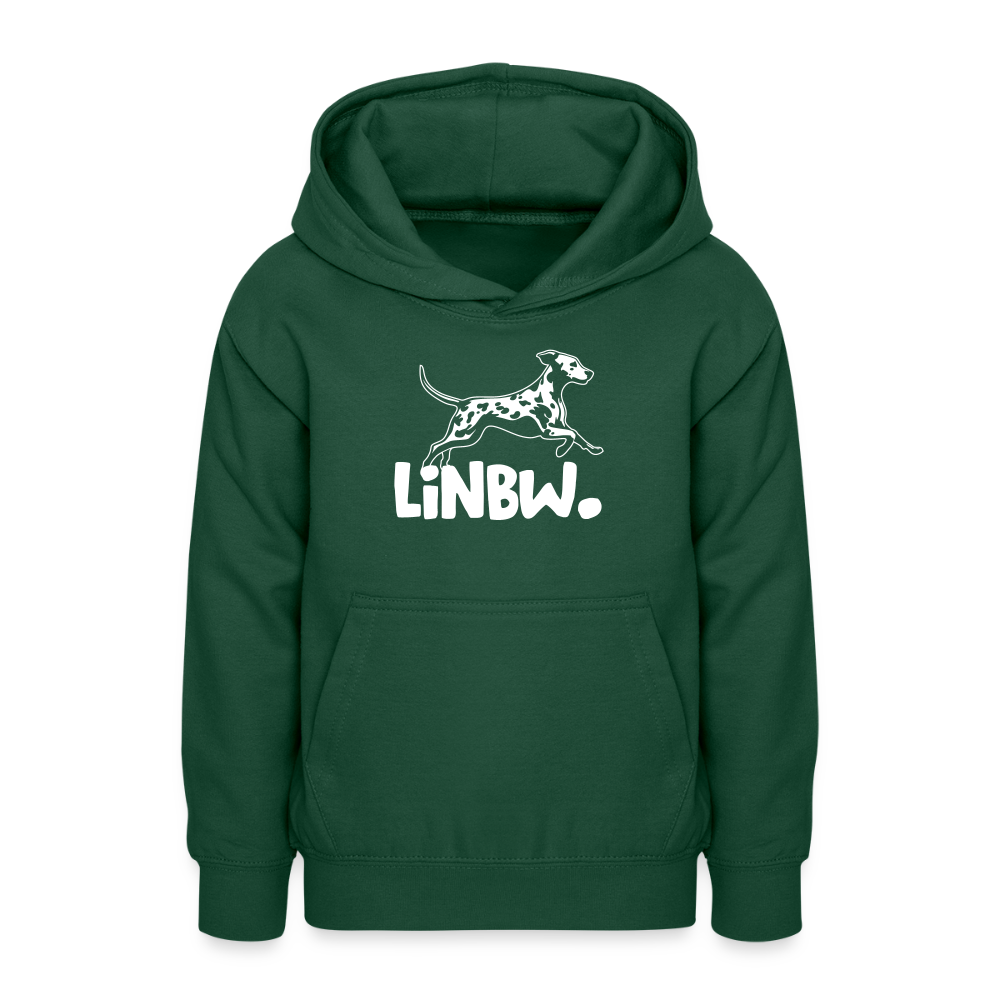 LiNBW. Teenager Hoodie - Flaschengrün