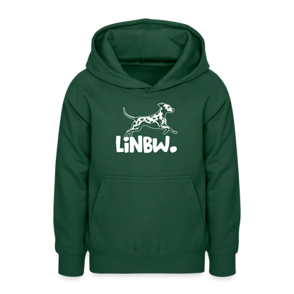 LiNBW. Teenager Hoodie - Flaschengrün