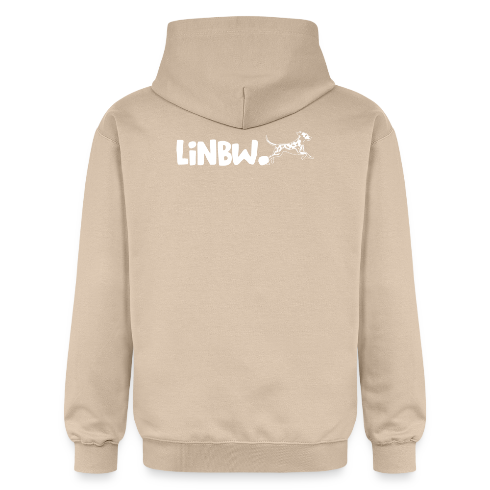 LiNBW. Männer & Frauen Hoodie Life is not just black and white - Sand