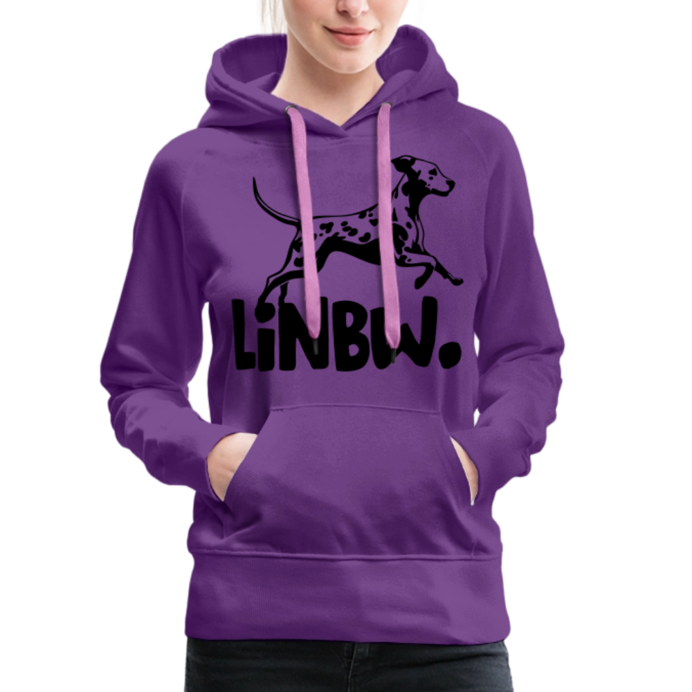 LiNBW. Frauen Hoodie - Purple