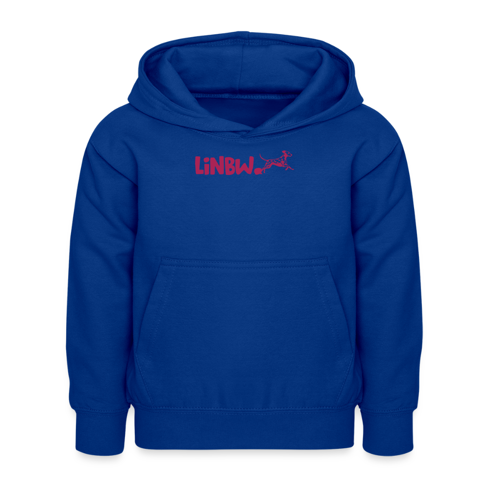 LiNBW. Kinder Hoodie Life is not just black and white - Royalblau