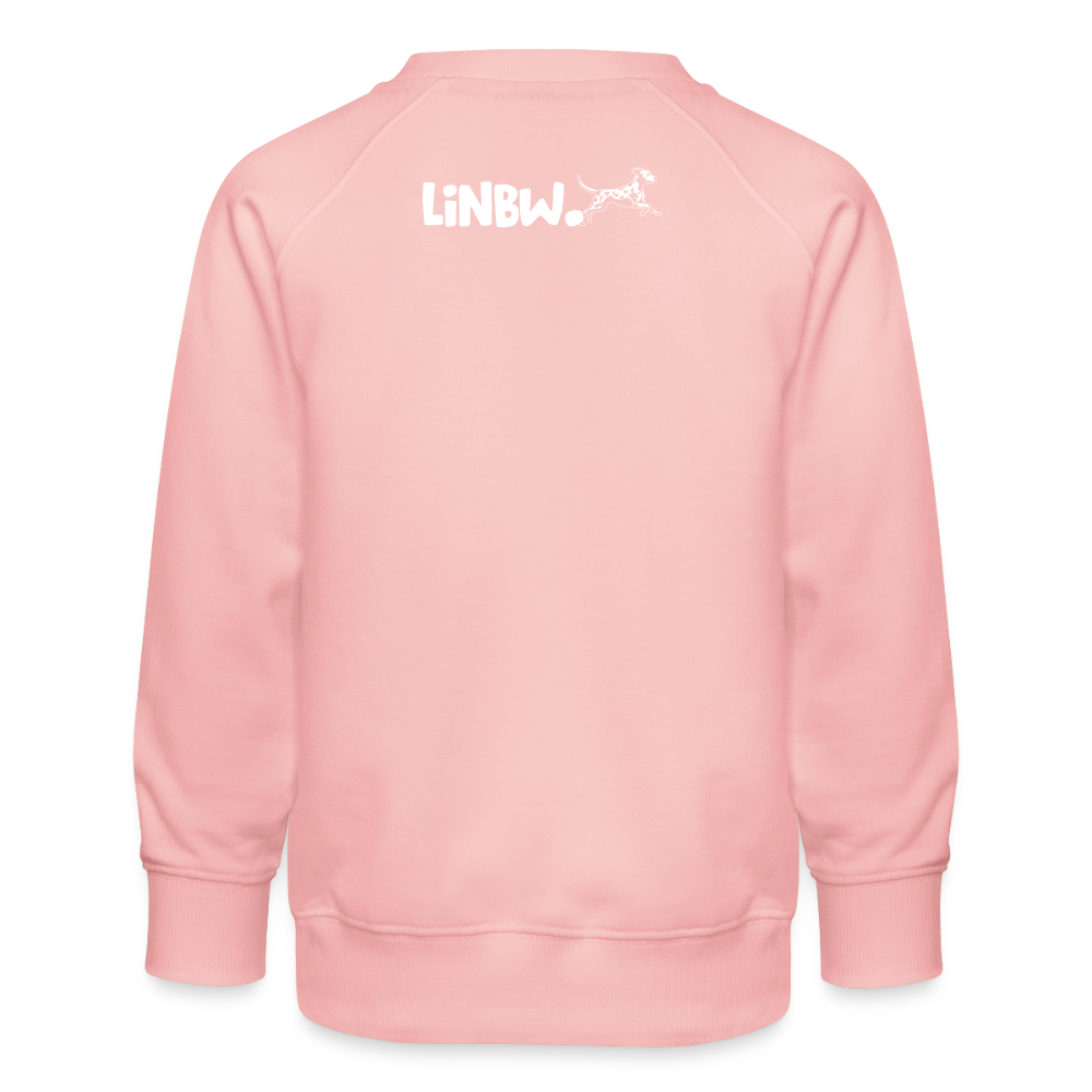 LiNBW. Kinder Pullover Life is not just black and white - Kristallrosa